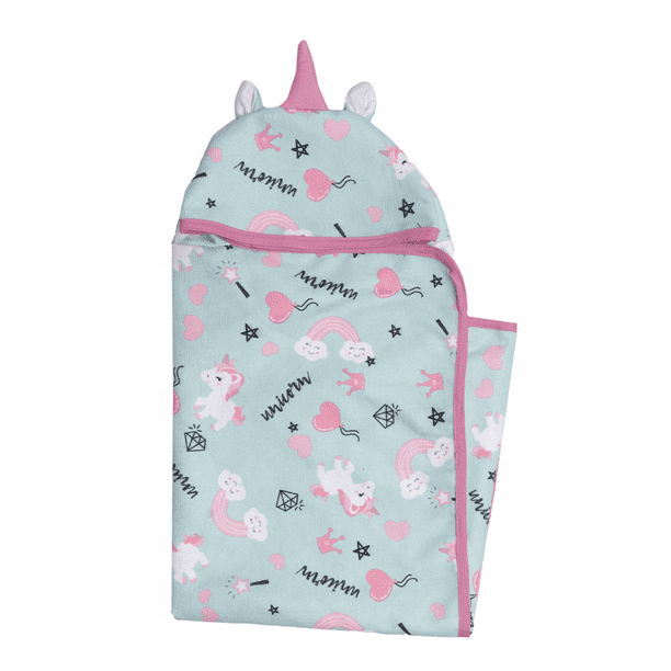Toallita CHIQUI MUNDO Dream Unicorn Unitalla para Bebé Talla 0 a 4 Años Medida 90 x 75 cm