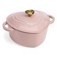 thumbnail image 1 of Horno holandés Paris Hilton de hierro fundido esmaltado, 4 litros, rosa, 1 of 7
