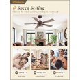 thumbnail image 3 of Ventilador de Techo Estilo Granja Fanbulous de 42" con Aspas Doble Cara, 3 of 8