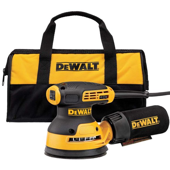Lijadora Random Orbit DEWALT DWE6423K de velocidad variable de 5 pulgadas