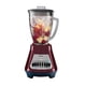 thumbnail image 1 of Licuadora Oster 6 Velocidades más Pulso con Vaso de Vidrio BoroClass Roja, 1 of 5