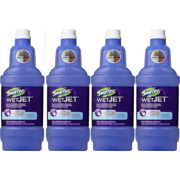 Swiffer Wetjet MultiBrandsEmit limpiador Aroma fresco 4 piezas