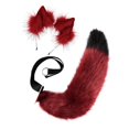 thumbnail image 3 of Orejas de Zorro Sunnimix Faux Tail Furry Halloween, 3 of 7