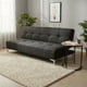 thumbnail image 1 of Sofá Cama Reclinable Okis Gris Oxford, 3 Posiciones, SALVANTO, 1 of 10