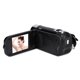 thumbnail image 1 of Zopsc Cámara portátil 1080P DV Alta definición Full HD 270 ° Rotación 16X Videocámaras Digitales para videocámaras, para Picnic al Aire Libre, Camping, etc.(Negro, Enchufe de US), 1 of 5