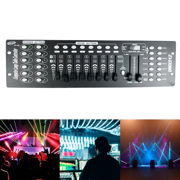 Controlador Dmx 192 Canales Luces Dj Consola 512 Línea Pro