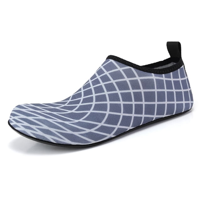 Advancent 1 par de zapatos de agua de secado rápido para surf, Fitness, calcetín antideslizante, zapatillas transpirables para entrenamiento, Tacos atléticos Gris oscuro 40/41