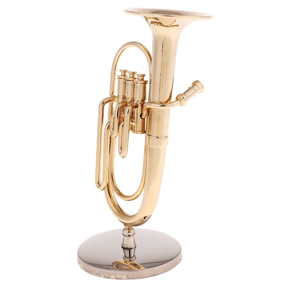 Modelo Musical de Tuba 1/6 para de Acción en Miniatura de