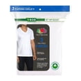 thumbnail image 4 of Playera Fruit of the Loom para Hombre, Cuello V, Algodón Sustentable Blanca 3 Piezas, Talla CH, 4 of 4