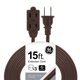 thumbnail image 1 of GE Designer - Extensión trenzada, 3 tiras, salidas de 2 dientes, enchufe plano, cable de alimentació, 1 of 6