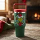thumbnail image 3 of Termo Grinch Navidad Acero Inoxidable Doble Pared 900 ml, 3 of 5