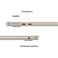 thumbnail image 2 of Laptop Apple MacBook Air 13” M5 10-Core CPU 8-Core GPU 16GB RAM 512GB SSD Starlight, 2 of 5