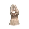 thumbnail image 2 of GEORGE G BLUSA CR MC CORRUGADA SMOCK CINTURA, 2 of 4