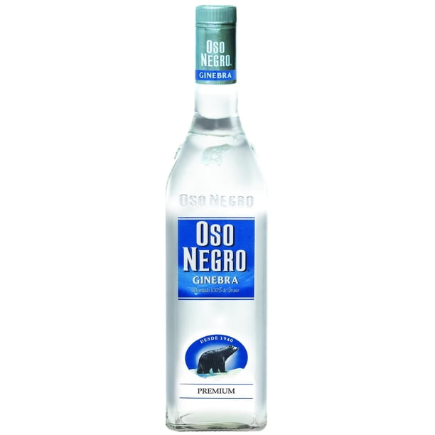 Pack de 4 Ginebra Oso Negro 1 L