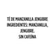 thumbnail image 3 of Té de manzanilla Doblett jengibre 16 bolsitas de 1.2 g c/u, 3 of 3