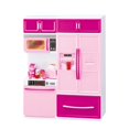 thumbnail image 1 of Minicocina rosa para niños pequeños | Juguete de cocina realista con accesorios | Juego educativo de interior para niños y niñas, 1 of 6