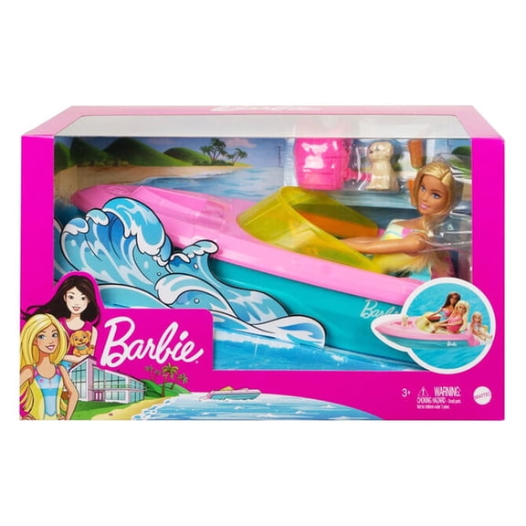 Muñeca Barbie Paseo En Lancha