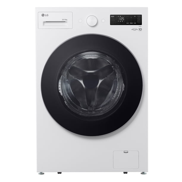 Lavasecadora LG Carga Frontal 20/10 Kg Blanca WD20EWNTS6P