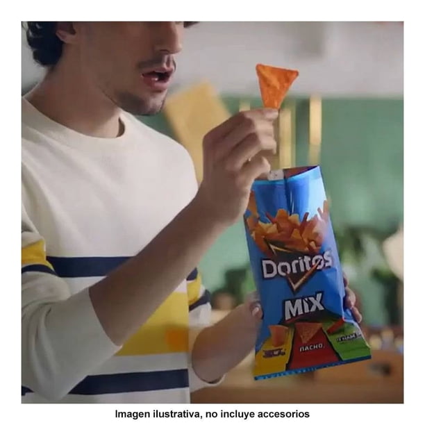 Imagen 4 de Botana Doritos mix queso chile y limón 205 g