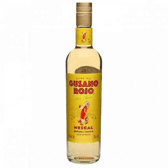 Mezcal Gusano Rojo Paquete C/5 Variado 50 ml