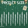 thumbnail image 3 of Lekihaqq Transparent Crushed Ice Pendants Acrylic Icicles Christmas Decorations Hanging Ornaments Tree Decor Winter Holiday Party Supplies, 3 of 4