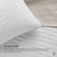 thumbnail image 4 of Set de 7 Piezas Edredón Ligero y Sábanas Queen Dreamlab, Colcha para Cualquier Temporada, Hipoalergénica, Diseño Trébol Blanco, Beige, 4 of 10