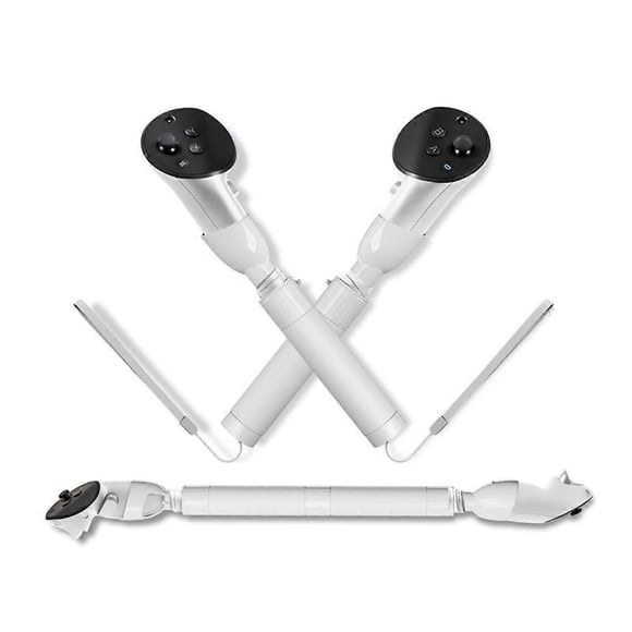 VR Extension Handle VR Game Controllers Handle Extension Pole Lightsaber Handles Extension Grips for 3S VR B