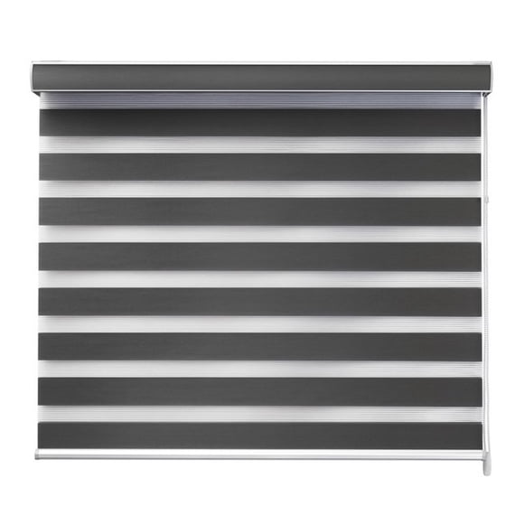 Persiana Sheer Elegance Premium Decoking 100 Ancho x 160 Alto Gris Oscuro