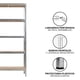 thumbnail image 3 of Rack Estante Metalico Organizador Anaquel Mueble 5 Niveles, 3 of 5