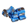 thumbnail image 2 of Juguete de dinosaurio transformable, juguete educativo para niños, vehículo de juego, juguete divertido para niños de 3 a 4 años Braquiosaurio Azul, 2 of 9