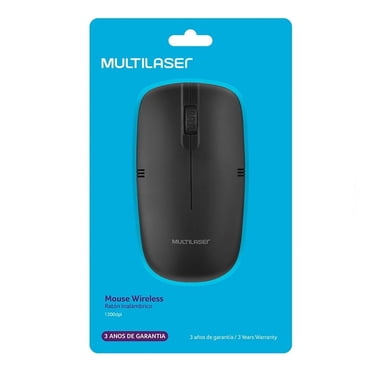 Mouse Multi Inalámbrico Negro