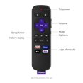 thumbnail image 4 of Control remoto Roku (producto oficial del fabricante) | Control remoto de TV con controles de TV, configuración simple y accesos directos a aplicaciones preestablecidas: control remoto de reemplazo co, 4 of 5