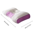 thumbnail image 3 of Yhmxh Núcleo suave y no colapsable que protege la columna cervical y ayuda a dormir. Masaje doméstico para adultos y estudiantes., 3 of 6
