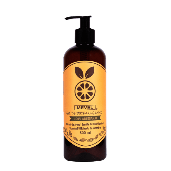 Jabón Líquido Corporal Mevel para Ducha 500ml