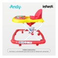 thumbnail image 4 of Andadera Infanti Andy con tablero electrónico multicolor, 4 of 8