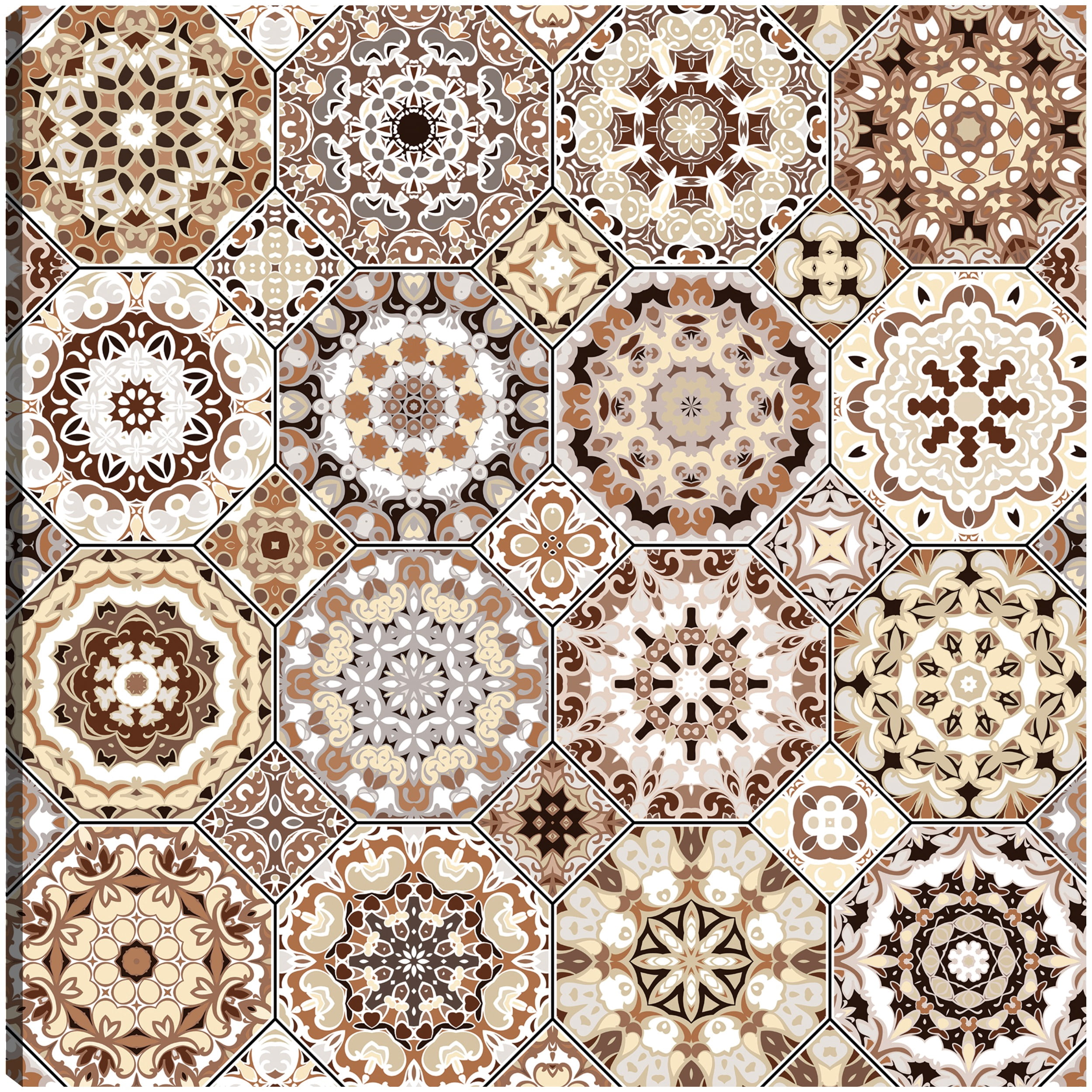 Azuejos Azulejos Octógonos y Adornos | Bodega Aurrera