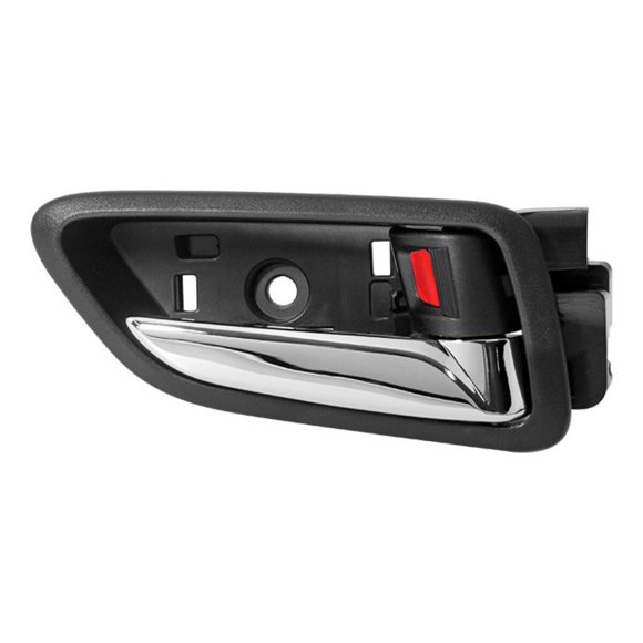 MANIJA PUERTA INTERIOR HUSHAN 2015 al 2018 TOYOTA Delantera/Trasera Derecha/Pasajero Cromado/Negro