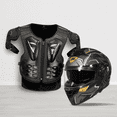 thumbnail image 4 of Equipamiento para motociclistas adultos,Equipo de protección transpirable para motociclistas adultos,Protector de motocross cómodo,Cascos protectores, 4 of 8