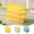 thumbnail image 1 of MTBLYS Recipientes de plástico transparente para almacenar alimentos | Paquete de 3 de 550 ml con tapas de cierre hermético y sello de silicona, 1 of 7