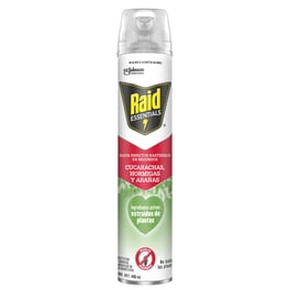 Insecticida en Aerosol Raid Essentials Para Insectos Rastreros 400 Ml