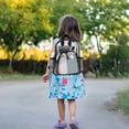 thumbnail image 4 of Mochila transparente de PVC transparente para la escuela, mochila impermeable de gran capacidad para viajar y gimnasio para estudiantes y trabajo, 4 of 6