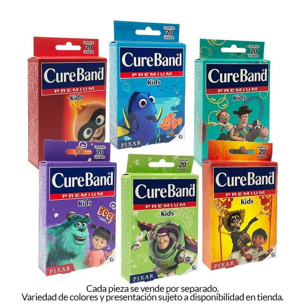 Venditas Adhesivas Jaloma Cureband Premium CB Pixar Varios Modelos 1 pza