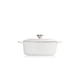 thumbnail image 4 of Le Creuset Signature de hierro fundido esmaltado Oval holandés francés horno, 2 3/4 Quart, blanco, 4 of 8