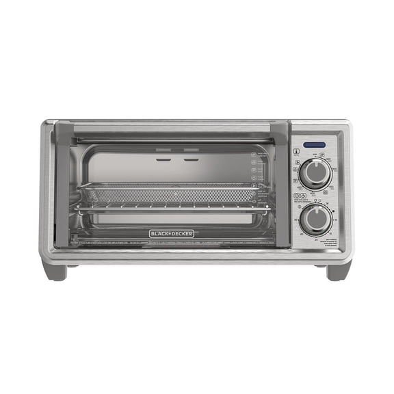 Horno tostador Black+Decker 4 rebanadas TO4125-0SDLA Gris