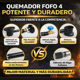 thumbnail image 3 of Quemador Fofo De Alta 4" Gas Negro Presion Alta, 3 of 7