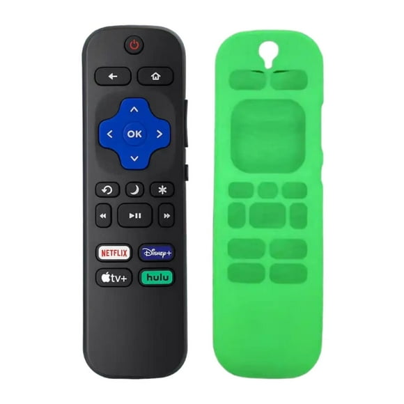 Control Compatible con Tv Aiwa Roku Tv Mas Funda Genérica Tv Aiwa Roku