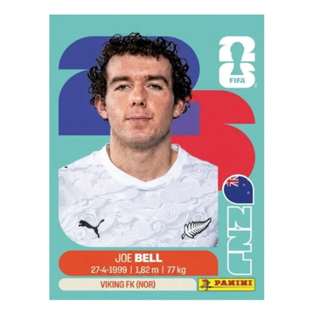 Album Panini Mundial Fifa 2026 Stickers Nzl De Nueva Zelanda