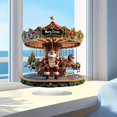 thumbnail image 4 of Christmas Carousel Flat Decoration Multi Functional Desktop Display Home Decoration, 4 of 9