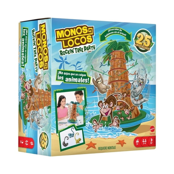 Juego de Mesa MATTEL Monos Locos