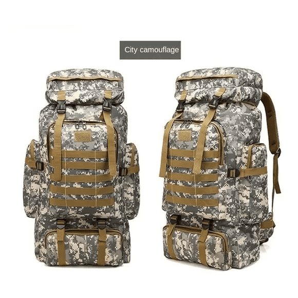 Mochila Táctica Militar 70l Campismo Camuflaje